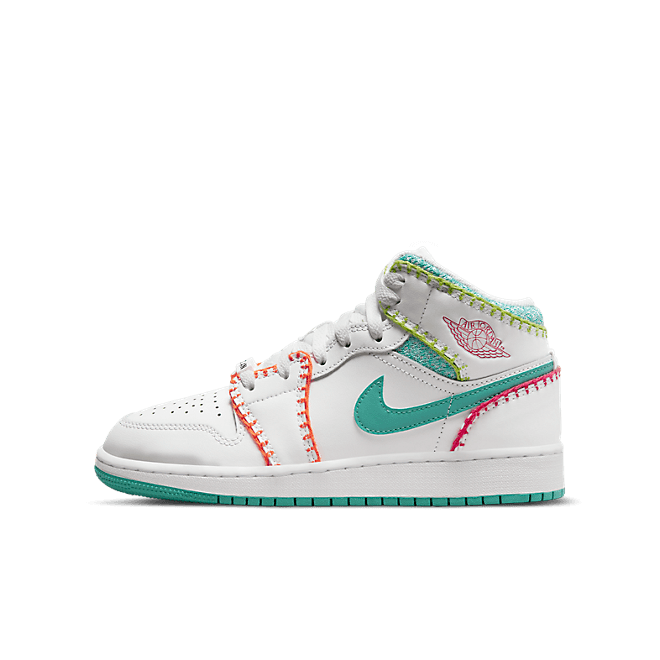 Jordan 1 Mid Multi Knit (GS) DM6218-100