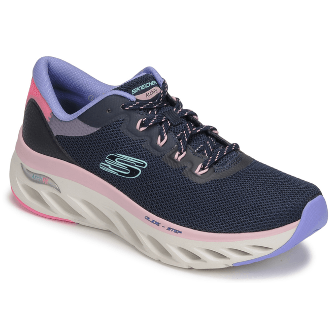 Skechers  ARCH FIT GLIDE-STEP  women's Shoes (Trainers) in Marine