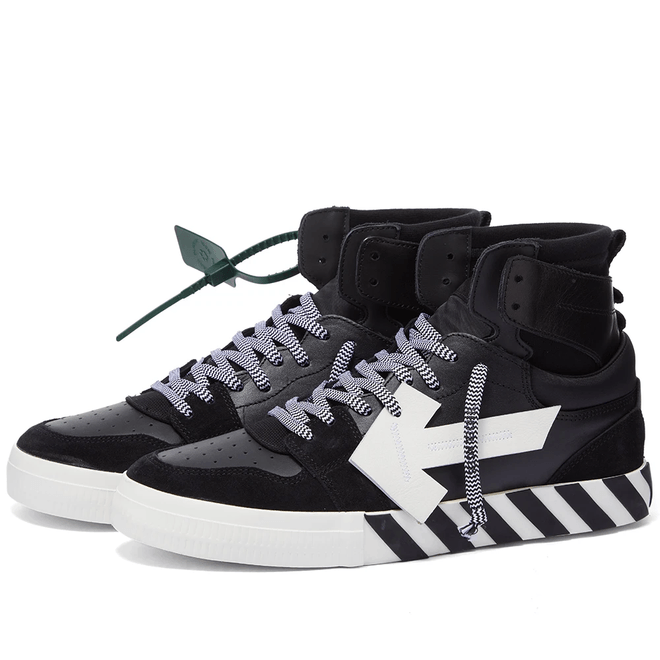 Off-White  High Top Vulcanized Leather 