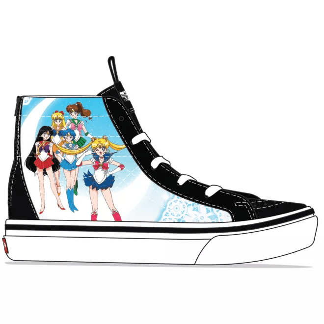 Vans Comfycush Sk8-Hi Zip Pretty Guardian Sailor Moon (TD)
