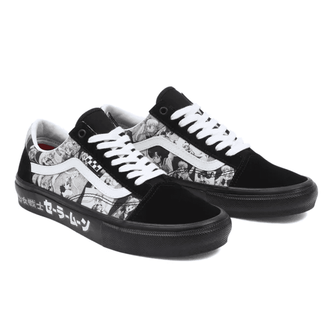 Vans Skate Old Skool Pretty Guardian Sailor Moon Sailor Black