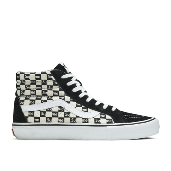 Vans Supreme x Sk8-Hi Pro 'Checkered Black'