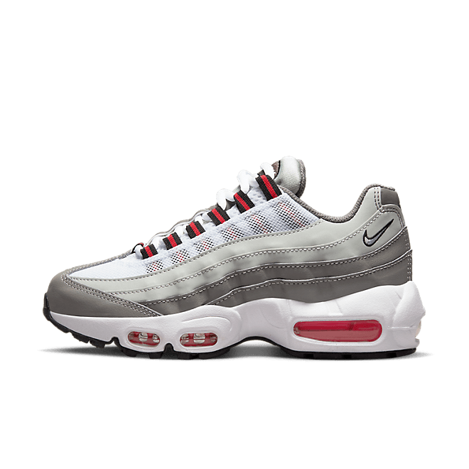 Nike Air Max 95 Recraft Flat Pewter Red (GS)