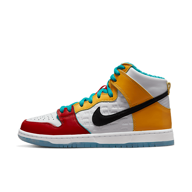 FroSkate x Nike SB Dunk High Pro QS 'All Love No Hate' DH7778-100