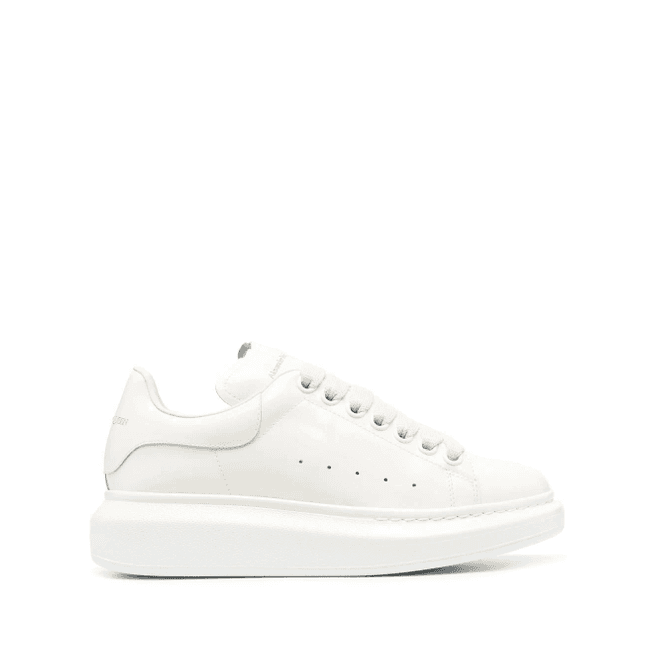 Alexander McQueen leather lo-top