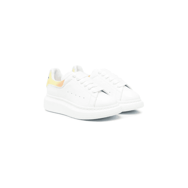 Alexander McQueen Kids calf-leather lo-top