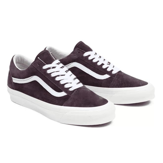 Vans Vault OG Old Skool LX Pig Suede Wine