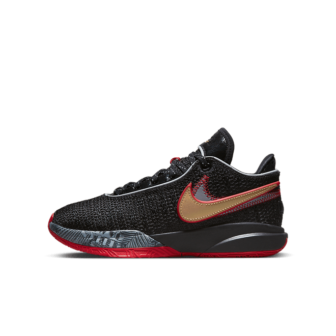 Nike Lebron 20 Black University Red (GS) DQ8651-001