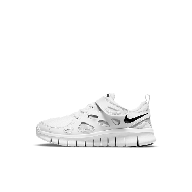 Nike Free Run 2 White Black (PS)