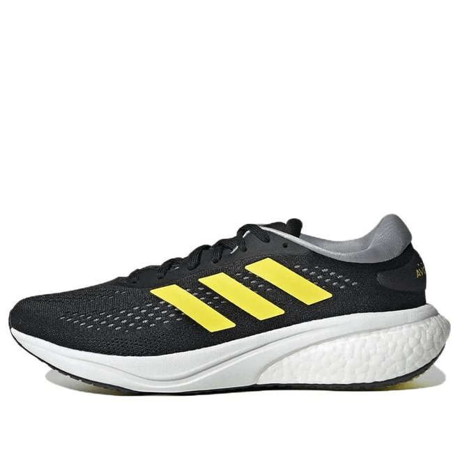 adidas Supernova 2 Black Yellow White Marathon Running 