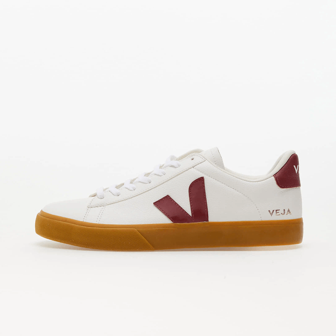 Veja Campo Chromefreee Leather Extra-White/ Marsala/ Natural CP0503154B