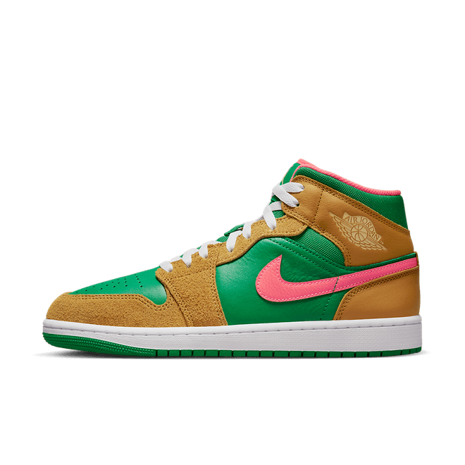 Air Jordan 1 Mid 'Lucky Green' DX4332-700