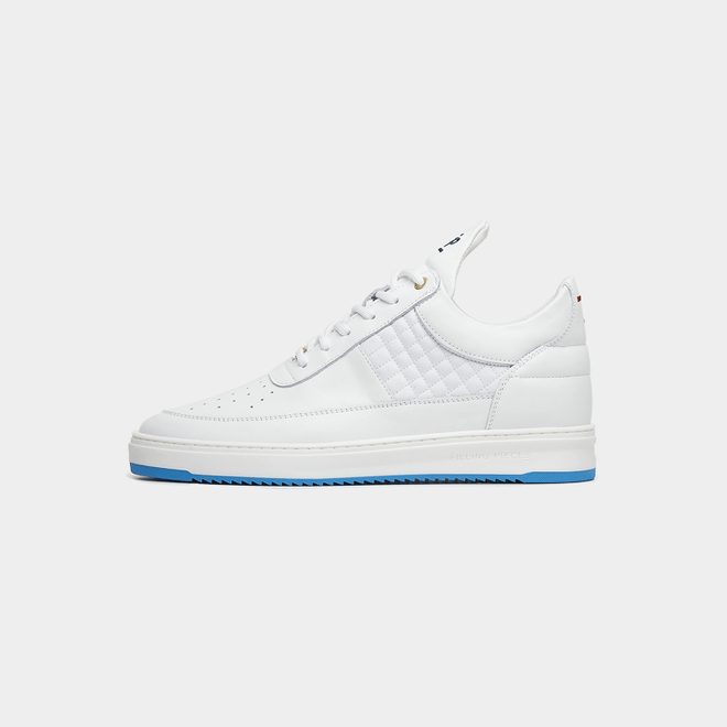 Low Top Game Quilt White