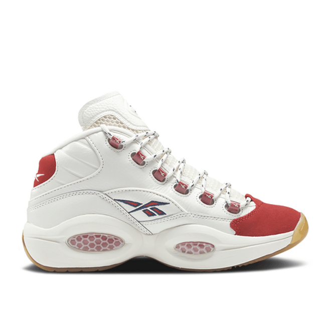 Reebok Question Mid Vintage Red Toe
