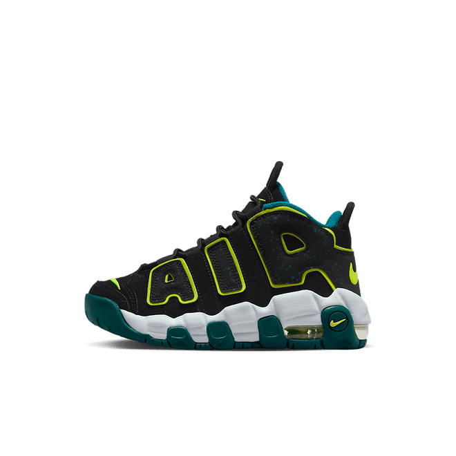 Nike Air More Uptempo PS 'Black Geode Teal'
