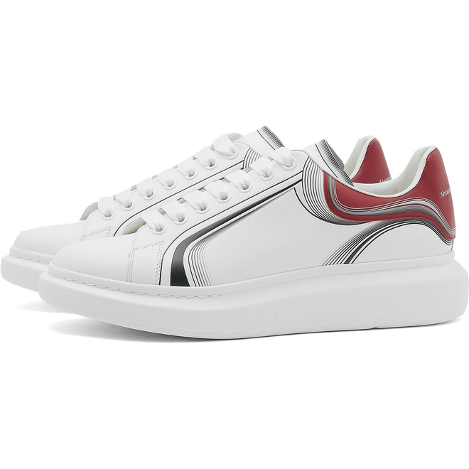 Alexander McQueen Heel Tab Oversized Sneaker White