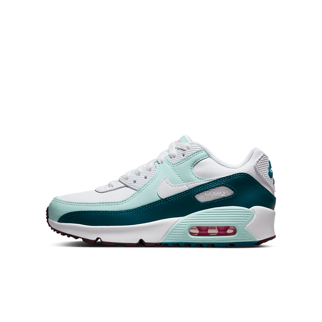 Nike Air Max 90 Leather GS 'White Jade Ice'
