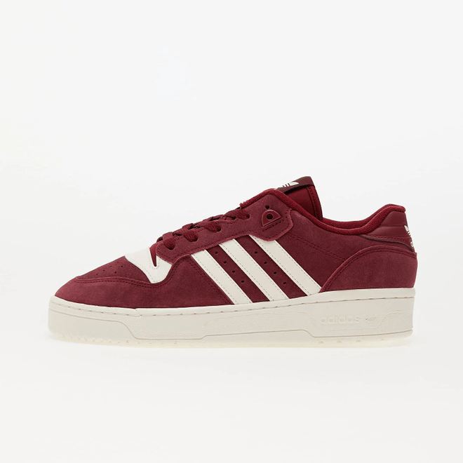 adidas Rivalry Low Core Burgundy/ Cloud White/ Core Burgundy IE7208