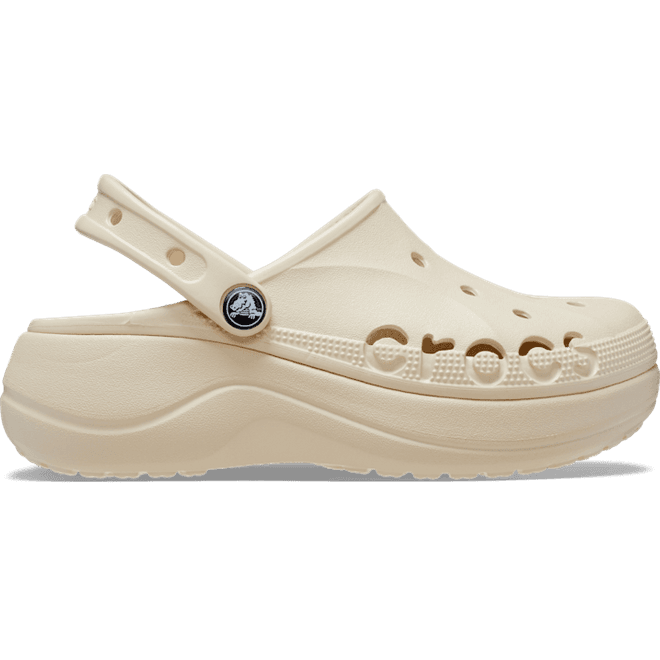 Crocs Baya Platform ClogsWinter White