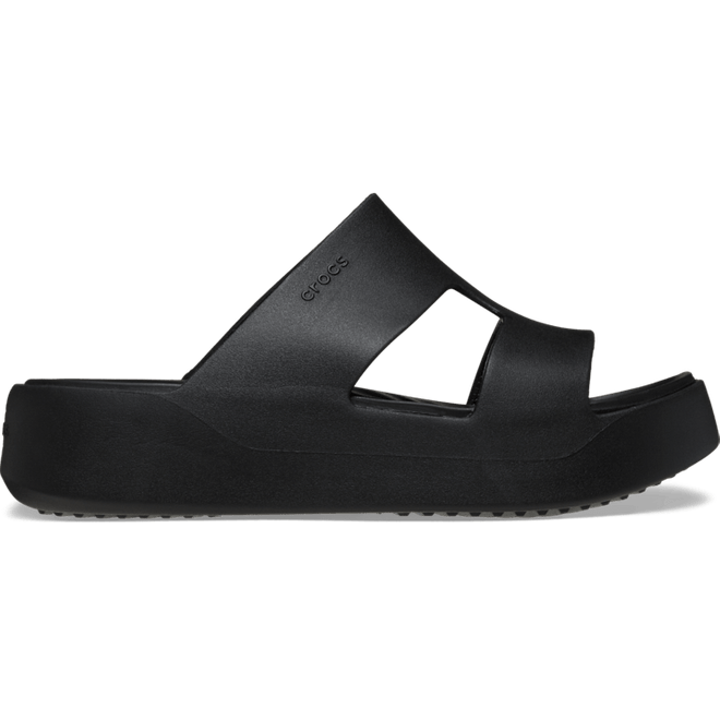 Crocs Getaway Platform H-Strap SandalBlack 
