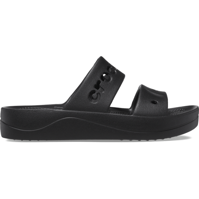 Crocs Women Baya Platform Sandals Black  208188-001