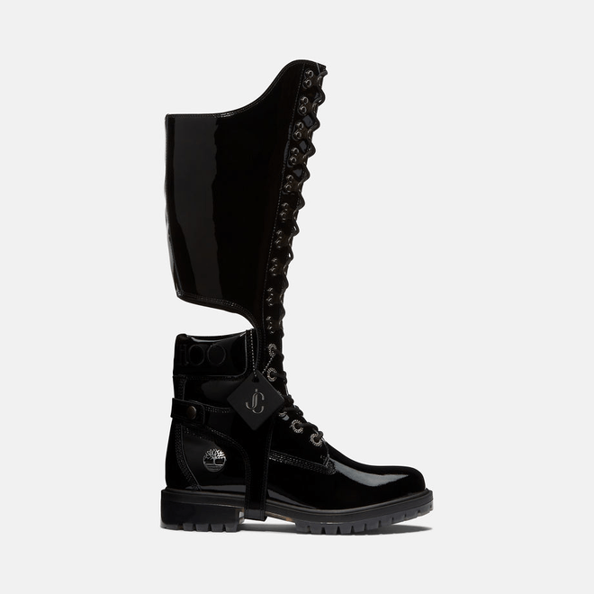 Jimmy Choo X Timberland 6 Inch Boot With Knee-high Harness 