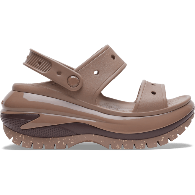 Crocs Unisex Mega Crush Sandals Latte  207989-2Q9