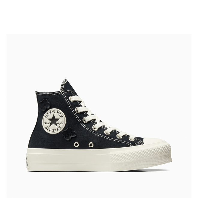 Converse Chuck Taylor All Star Lift 3D Flowers Black, White