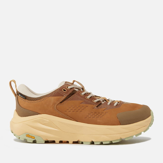 Hoka One One Kaha Low Suede and GORE-TEX Shoes Brown