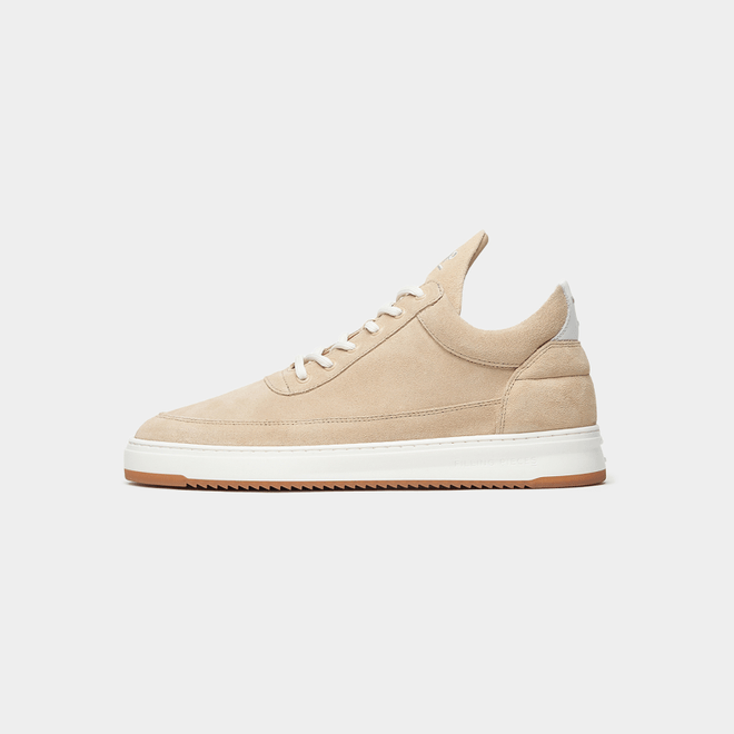 Filling Pieces Low Top Ripple Suede Beige 10122791919