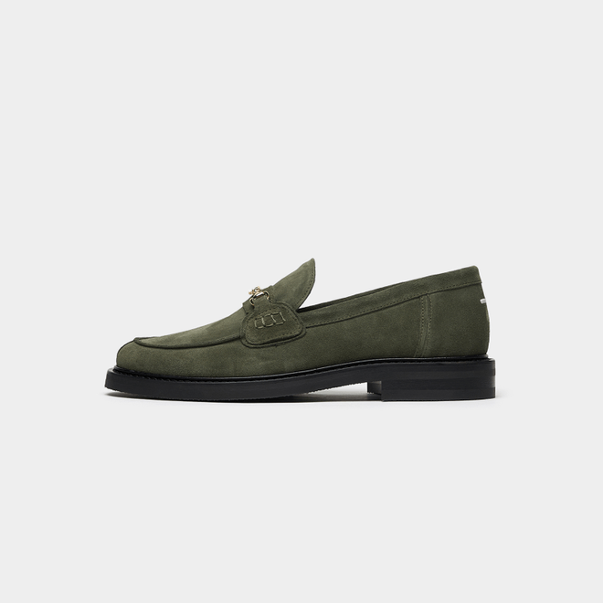 Filling Pieces Loafer Suede Green