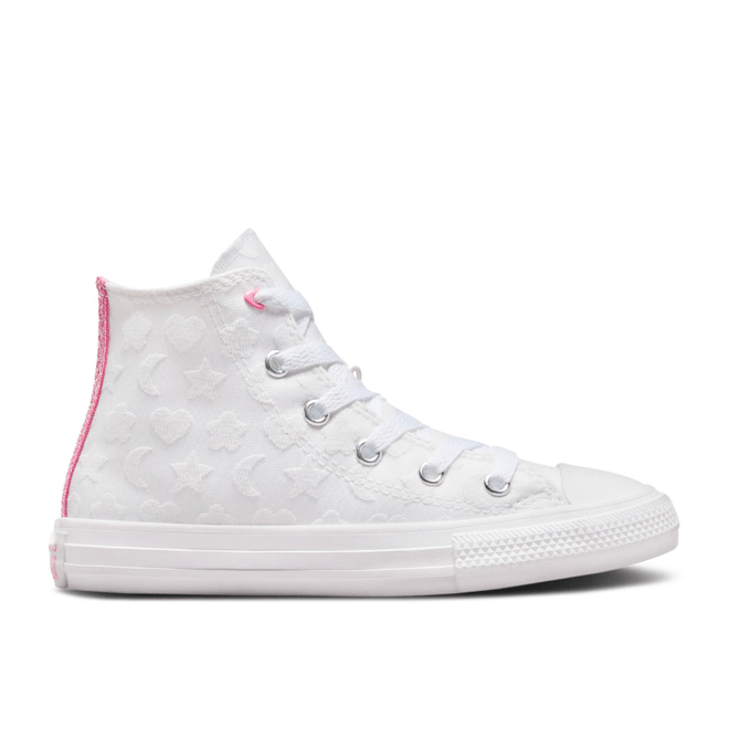 Converse Chuck Taylor All Star High PS 'Sparkle - White' 