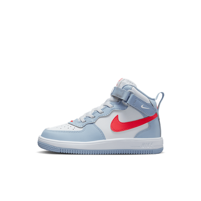 Nike Force 1 Mid EasyOn Younger Kids'
