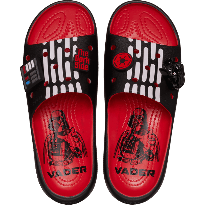 Crocs Unisex STAR WARS™ Darth Vader Classic Slides Varsity Red