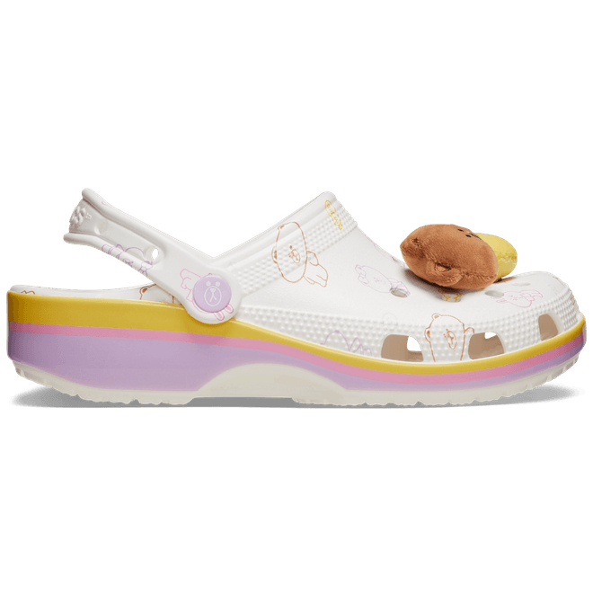 Crocs Unisex LINE FRIENDS Classic Clogs White