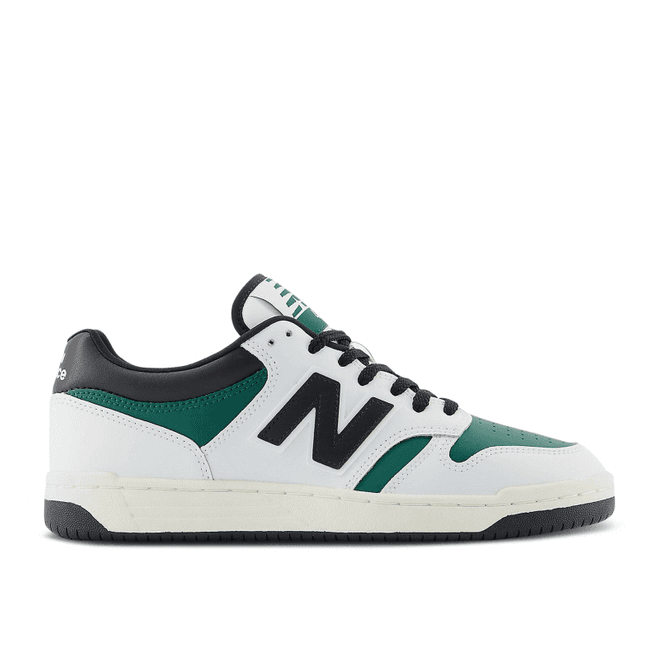 New Balance 480 'White Marsh Green Black'