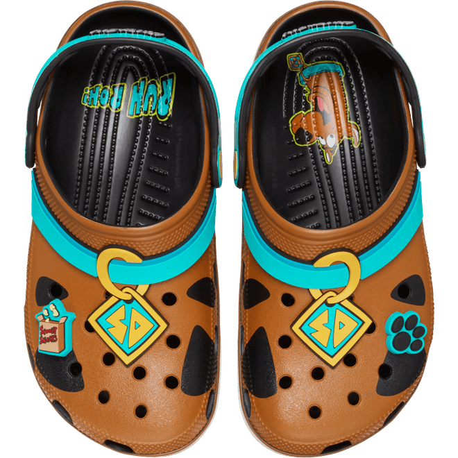 Crocs Unisex Scooby Doo Classic Clogs Black