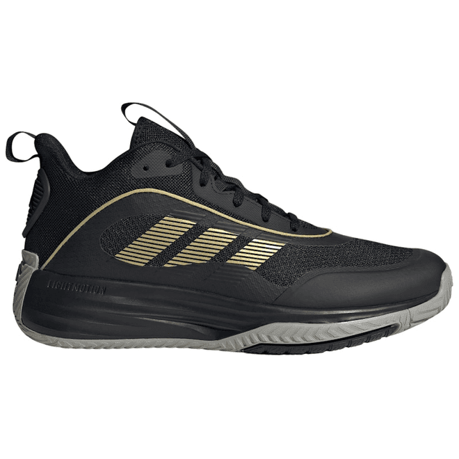 adidas Own The Game 3 Core Black Gold Metallic Mgh Solid Grey