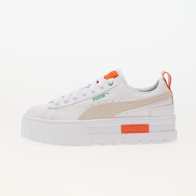 Puma Mayze Lth Wn's White