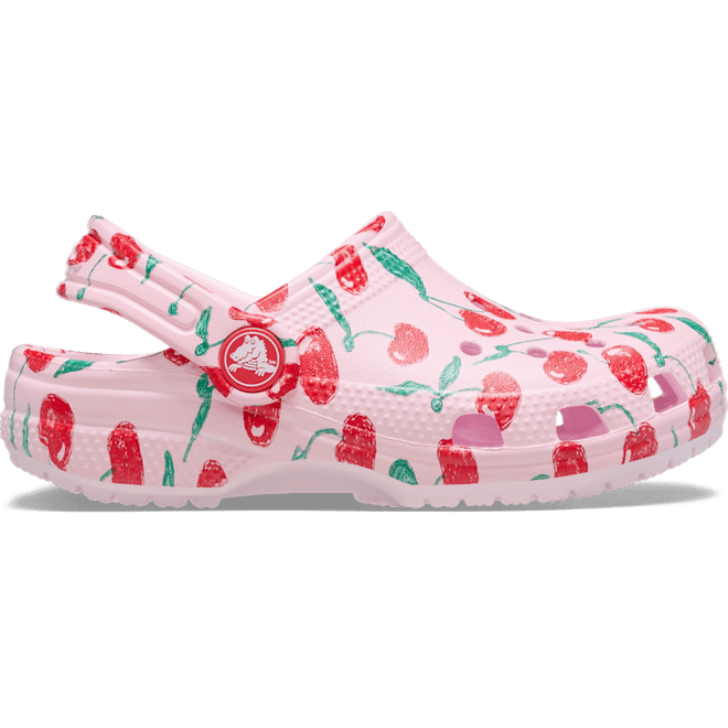 Crocs Kids Classic Fresh Fruits Clogs Pink Milk
