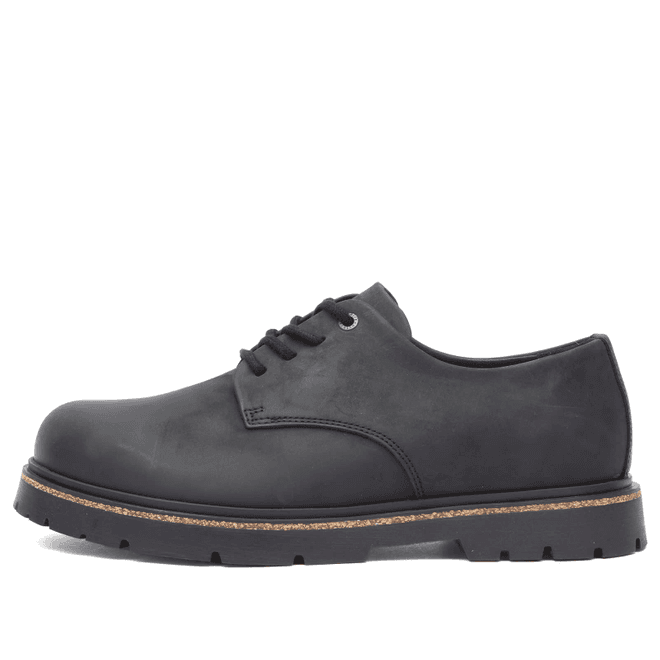 Birkenstock Highwood Lace Low Black Oiled Leather