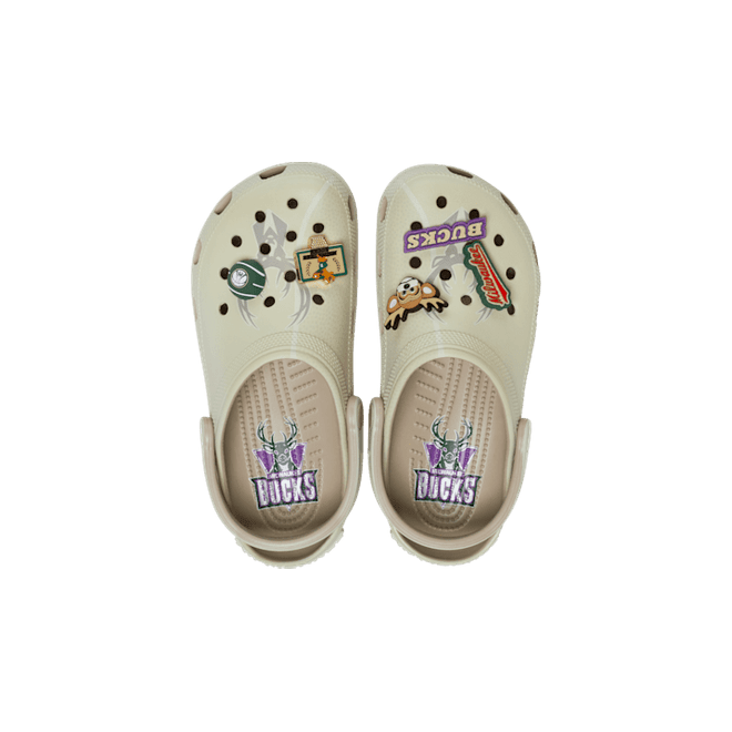 Crocs NBA Bucks Elevated Classic Clogs Multi