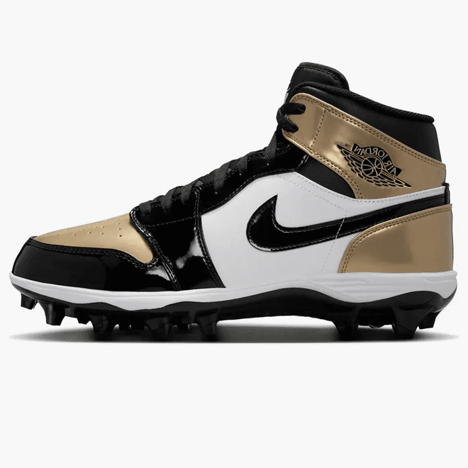 Jordan 1 Mid Td Cleat Gold Toe