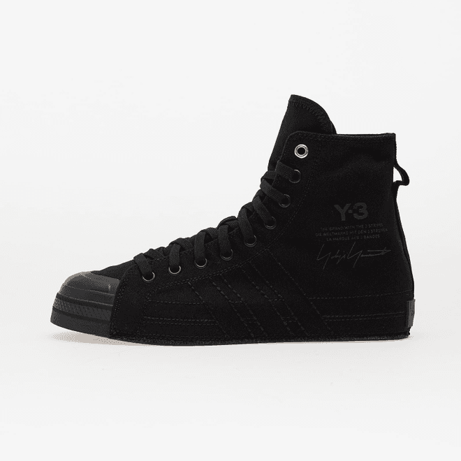 Y-3 Nizza Hi Black