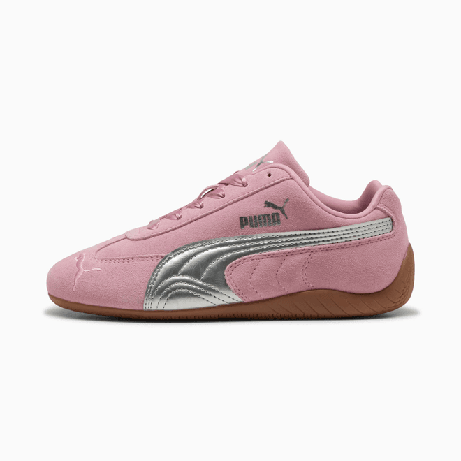 PUMA Speedcat Metallic Jr alpine snow/puma silver Unisex lichtroze Maat 39 Schoenen