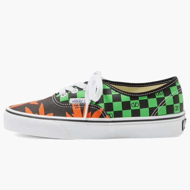 Vans Authentic Valentino Garavani Checkerboard Tropical Leaves