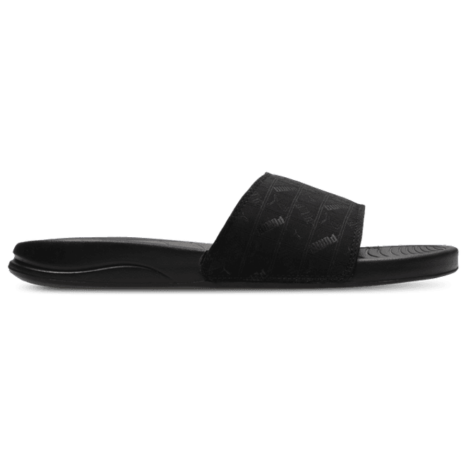 Puma Popcat20 Embedded Logo Men Flip-Flops and Sandals Black