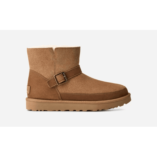 UGG® Classic Mini Bellina Belted Boot Brown