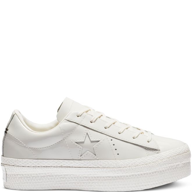 Converse One Star Platform Patented ‘90s Leather Low Top 562605C