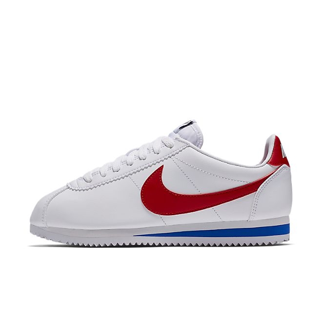 Nike Classic Cortez Leather OG Womens - White Red Royal 807471-103